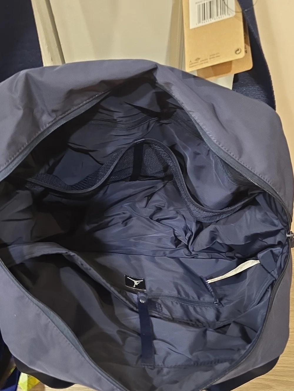 Jordan Alpha Duffel Bag- Midnight Navy